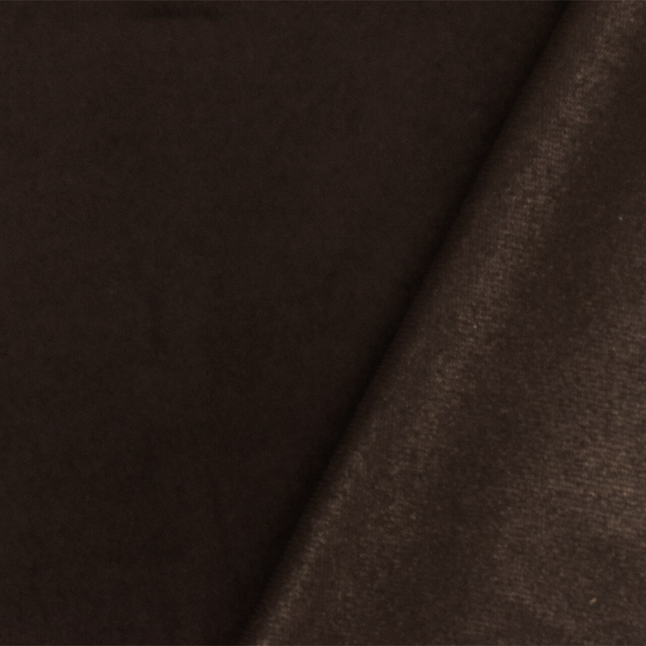 Bronze Gold-Brown Foil Printed Brushed Back Woven Jacketing Fabric By the Yard